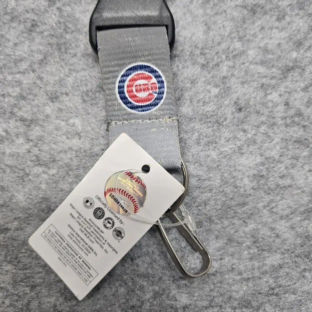 CHICAGO CUBS KEY CHAIN LANYARD W/ DETACHABLE BUCKLE 1
